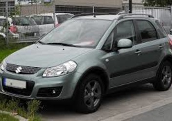 Wkład lewego lusterka elektrycznego Suzuki SX4 FL